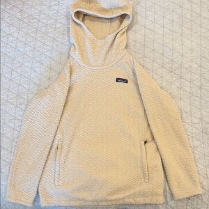 Patagonia Cream Hooded Jacket